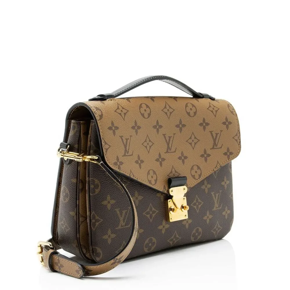 Louis Vuitton Reverse Monogram Pochette Metis Shoulder Bag